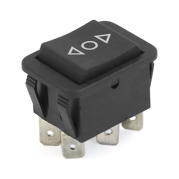 Unique Bargains Car Truck DPDT ON-OFF-ON 3 Position 6 Pins Rocker Boat Switch