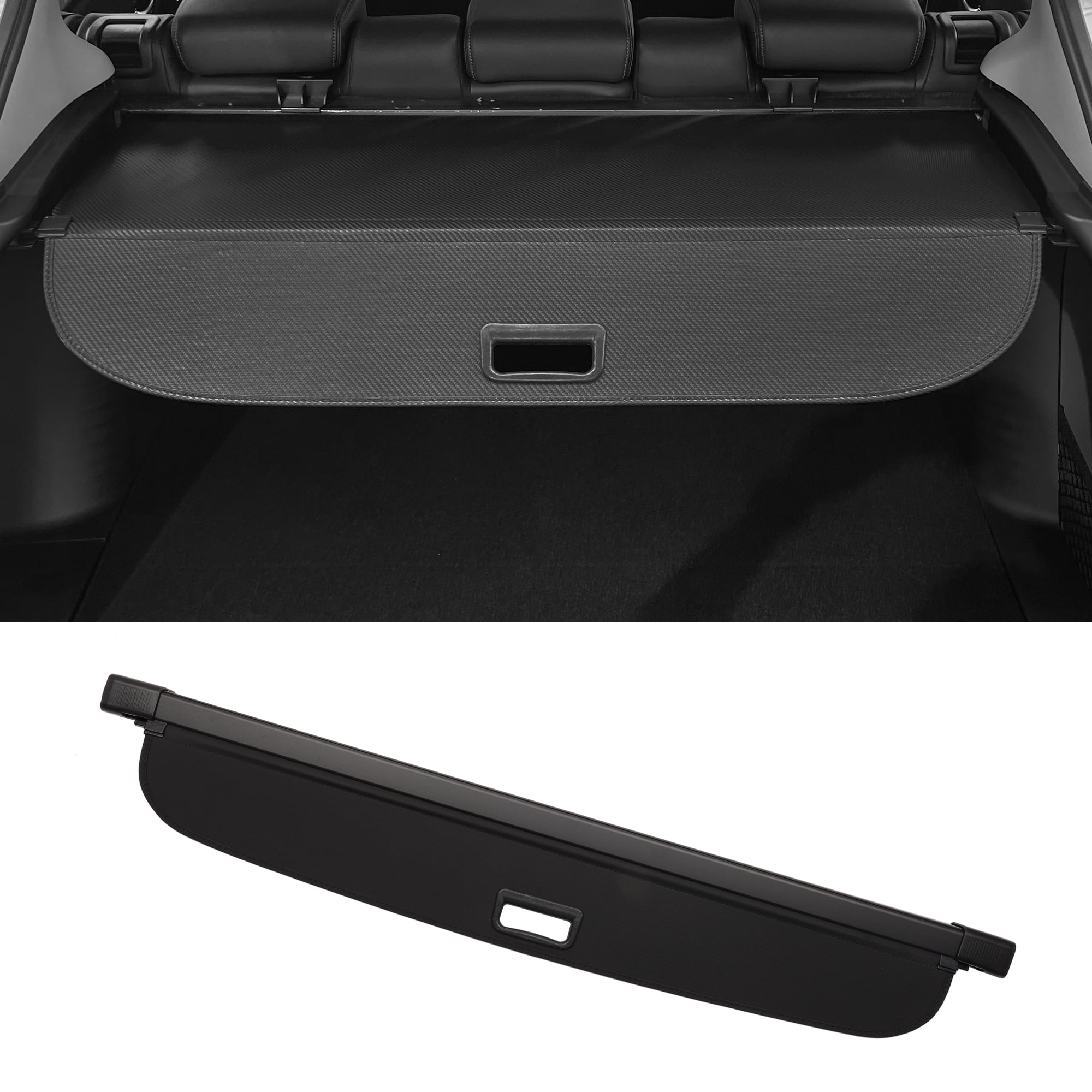 Unique Bargains Car Trunk Retractable Cargo Cover for Lincoln Rear Trunk Shade Black1
