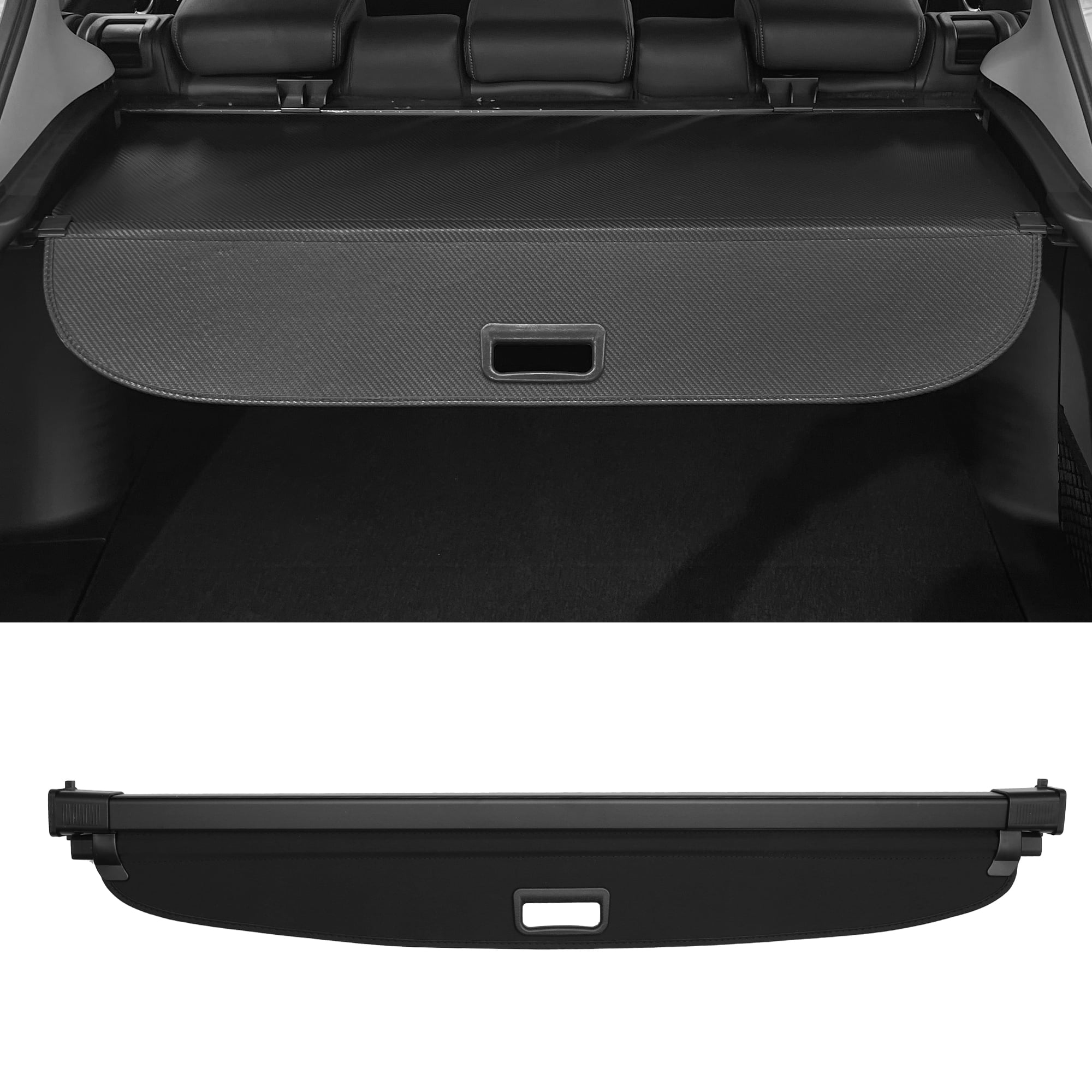 Unique Bargains Car Trunk Retractable Cargo Cover for Lincoln Rear Trunk Shade Black