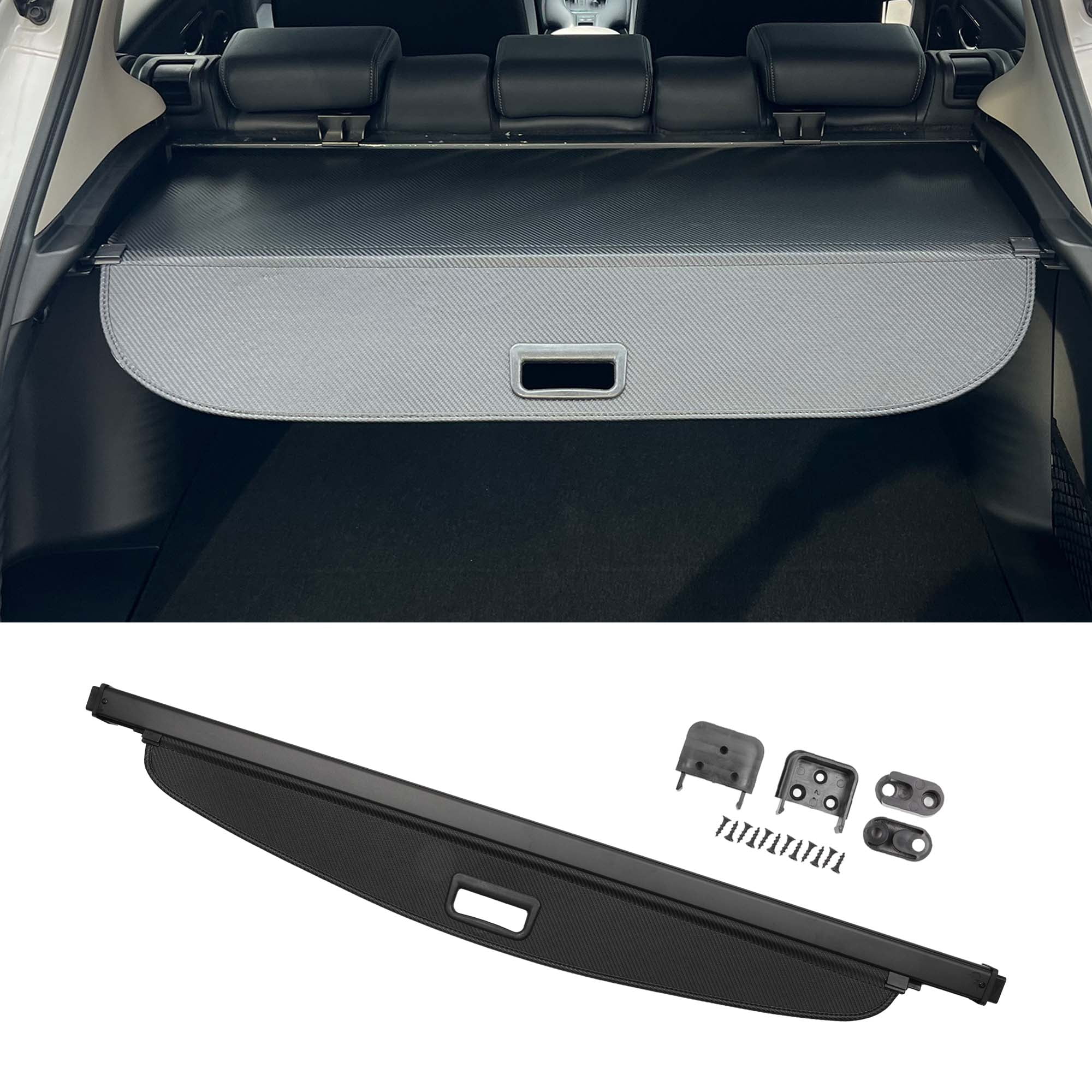 Unique Bargains Car Trunk Retractable Cover for Kia Seltos 1.6L Wagon 2021-2024