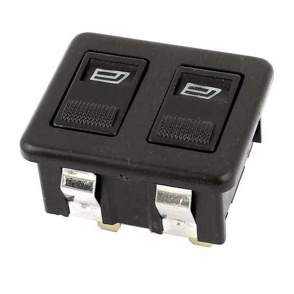 Unique Bargains Car Vehicle 2 Button Position Window Switch Sanp in Glass Lift Controller