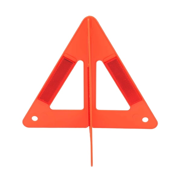 Unique Bargains Car Warning Triangle Foldable for Breakdown Roadside Safety Road Stop Sign 1 Pcs