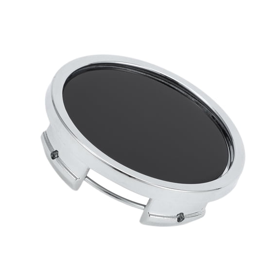 Unique Bargains Car Wheel Center Hub Cap Rim Cover Hub Caps 57.5mm 2.26" OD Snap-in Plastic Plastic Black Silver Tone