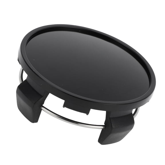 Unique Bargains Car Wheel Center Hub Cap Rim Cover Hub Caps 62mm 2.44" OD Snap-in Plastic for Most Cars Silver Tone Black