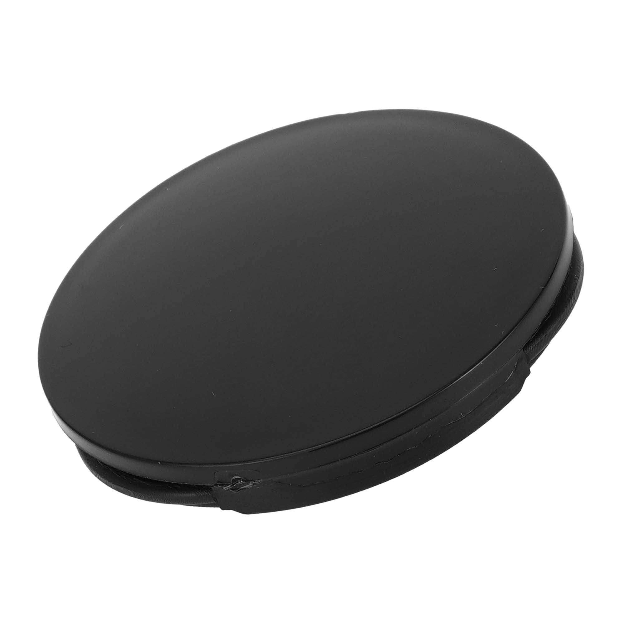 Uxcell Universal 50mm Wheel Hub Cap – ABS Plastic, Silver Tone With Black Accent
