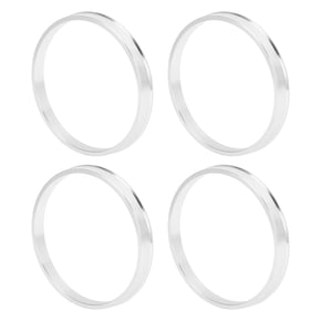 Gorilla Automotive 72-6415 Wheel Hub Centric Rings (4 Pack) - 72.62mm OD X 64.15mm ID, Vibration Reduction For Smooth Ride