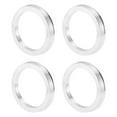 thumbnail image 1 of Unique Bargains Car Wheel Hub Centric Rings Wheels Center Shaft Shock Absorbing Hubrings Aluminium Alloy Silver Tone Durable OD 71.1mm to ID 56.6mm, 1 of 7