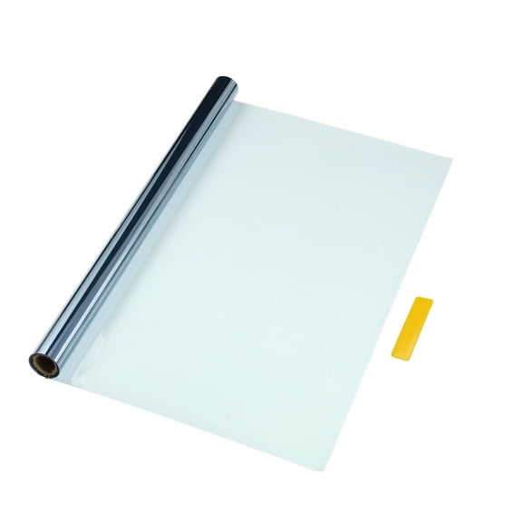 Unique Bargains Car Window Tint Film Chameleon 9.84 ft x 19.69 Inch Privacy Film PET Purple Red Blue 1 Pc VLT 78% IRR 63% UVR 99.5%