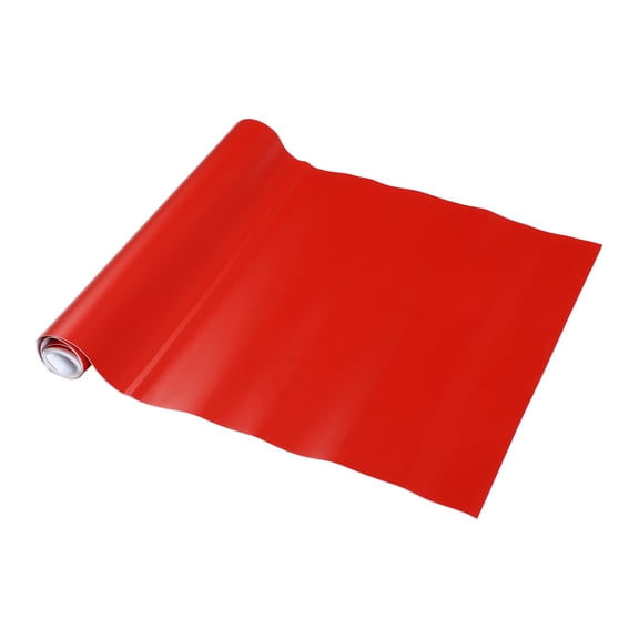 Unique Bargains Car Wrap Film Exterior Interior Vinyl Wrap Cover Car Protective 1 ft x 59.84 inch 1 Pc Matte Red