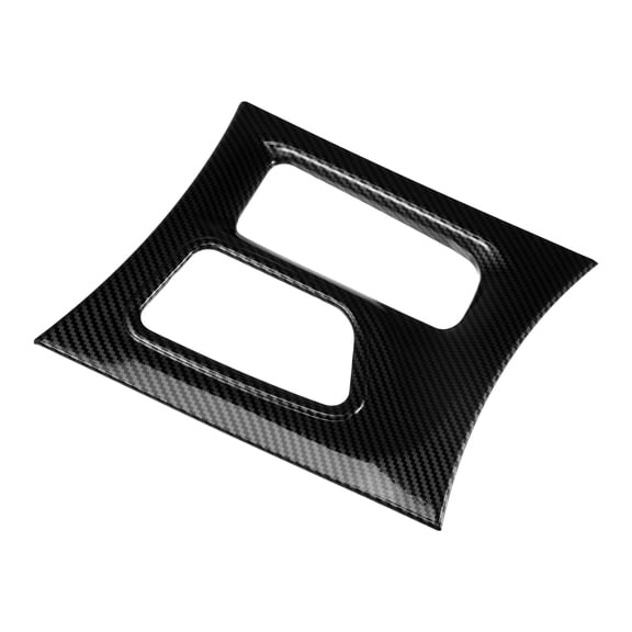 Unique Bargains Carbon Fiber Pattern Black Central Control Gear Shift Panel Trim for Dodge Charger 2016-2021