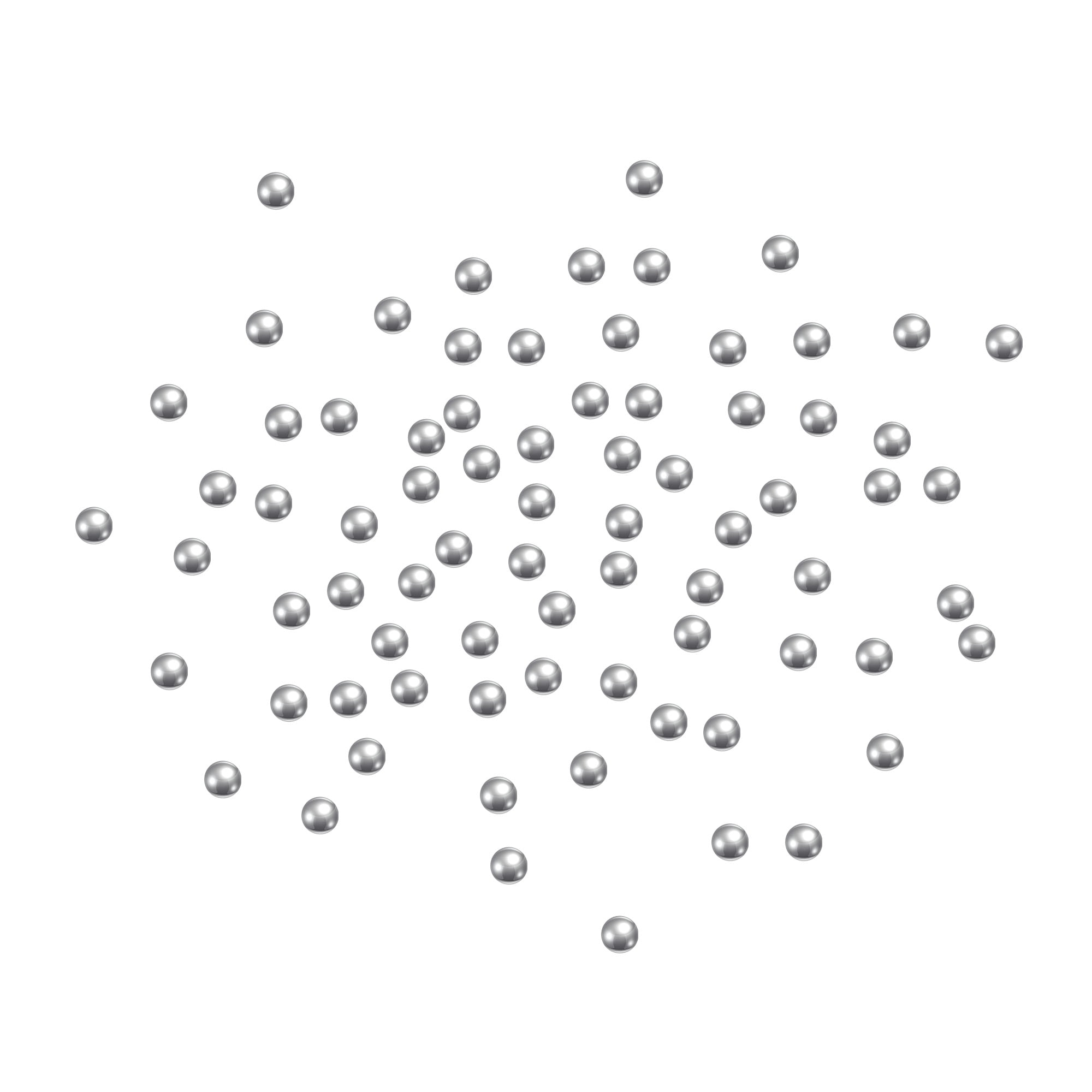 Unique Bargains Carbon Steel Bearing Ball G1000 Precision Balls 0.8mm