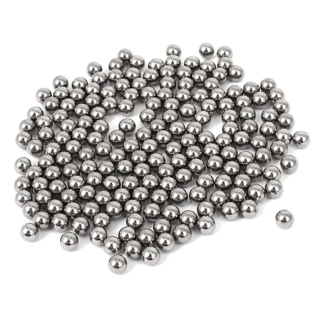 Unique Bargains Carbon Steel Bicycle Casters Bearing Balls 4mm Dia 300 Pcs Silver Tone
