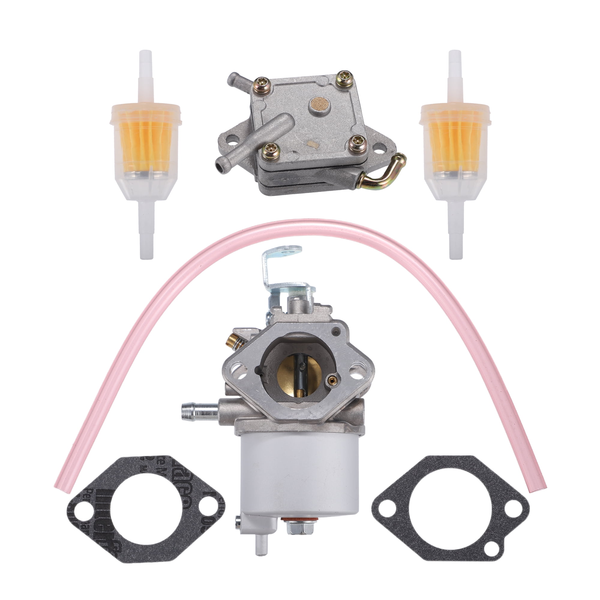 Unique Bargains Carburetor Carb Fuel Filter Kit with Gaskets for Club Car Golf Cart Precedent Turf Carryall 1996-UP Carb