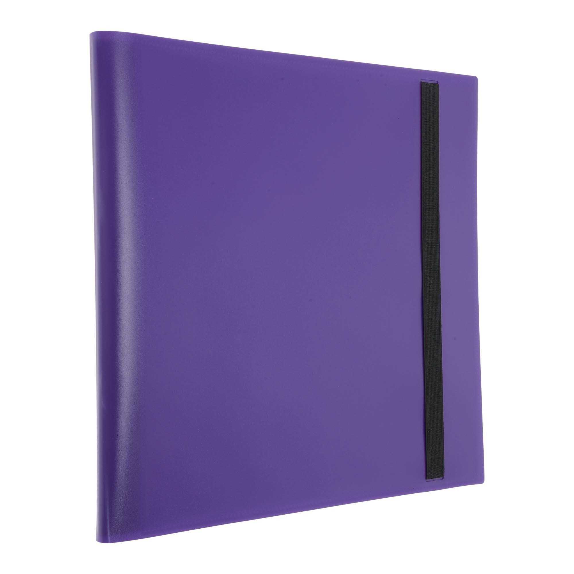 Unique Bargains Card Binder with 12 Pockets and 20 Pages for 480 Card Capacity ["Purple"]