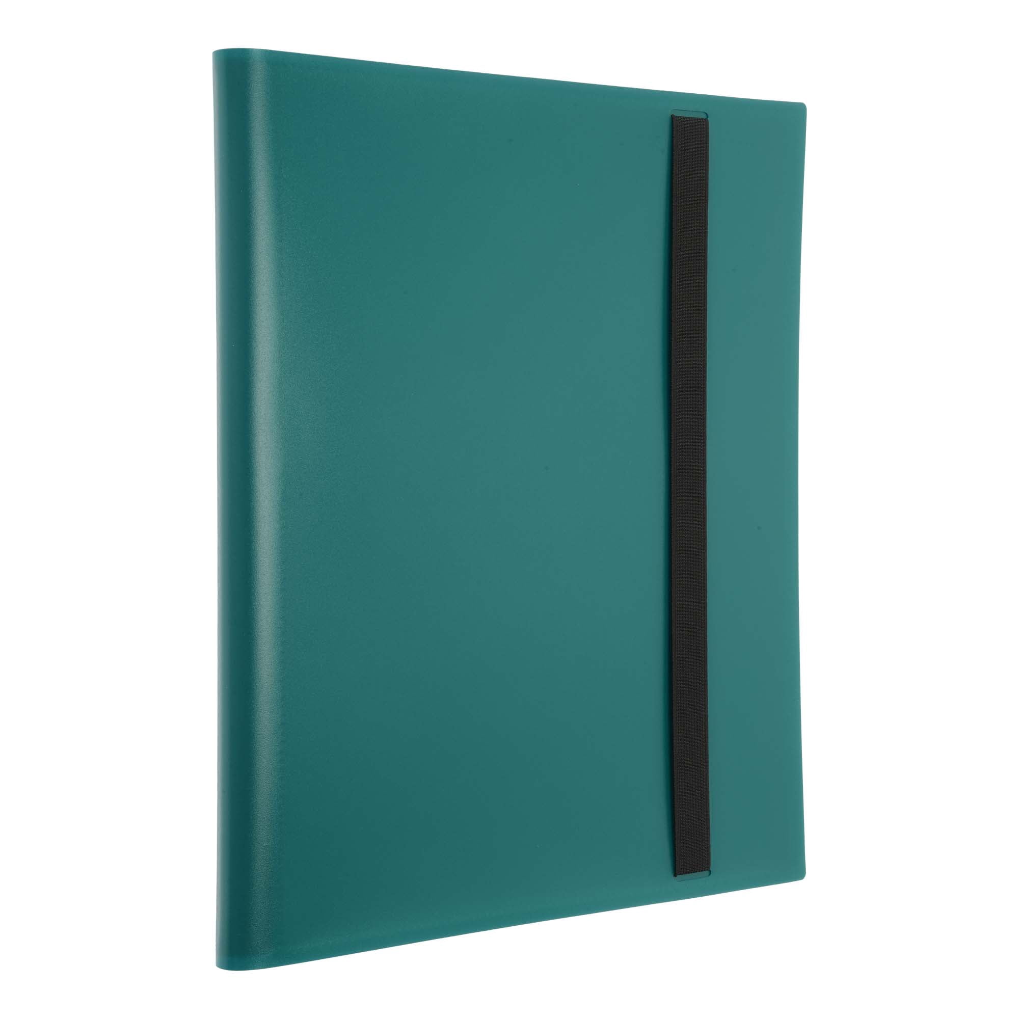 Unique Bargains Card Binder with 9 Pockets and 20 Pages ["Peacock Green"]