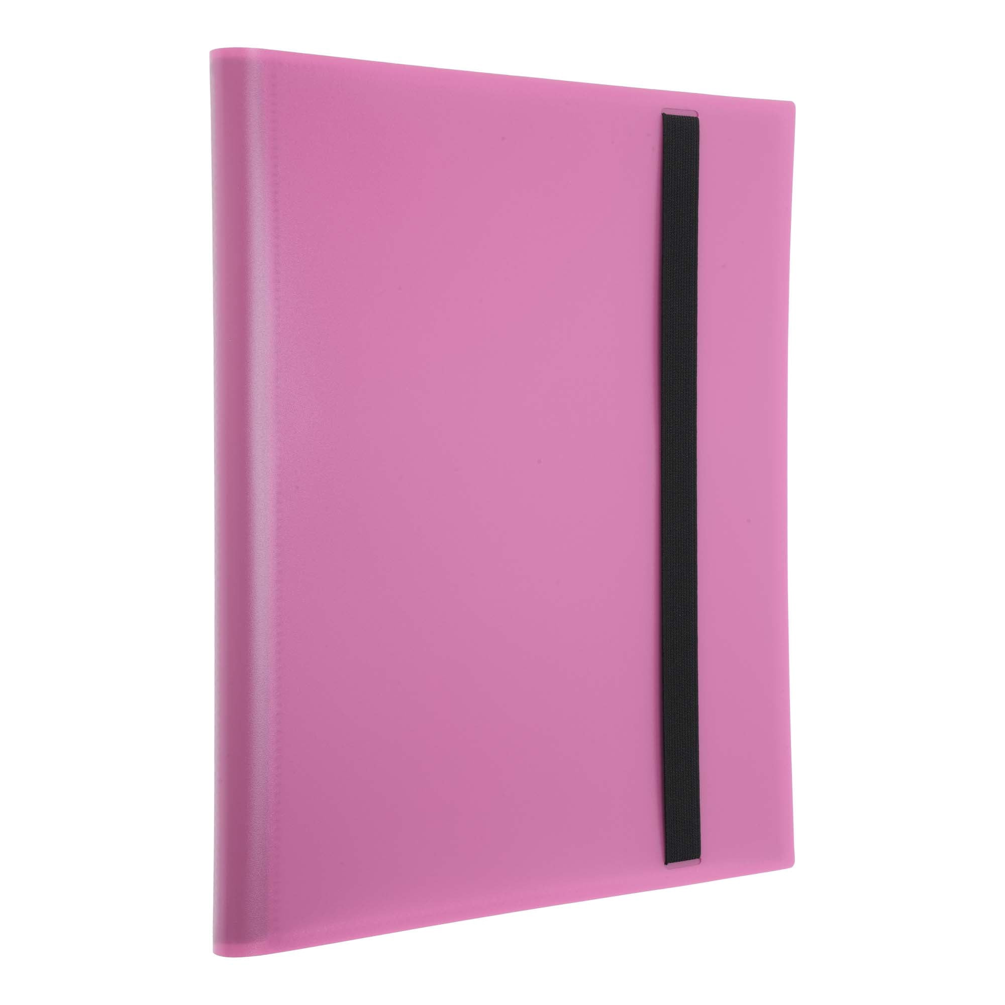 Unique Bargains Card Binder with 9 Pockets and 20 Pages ["Rose Red"]