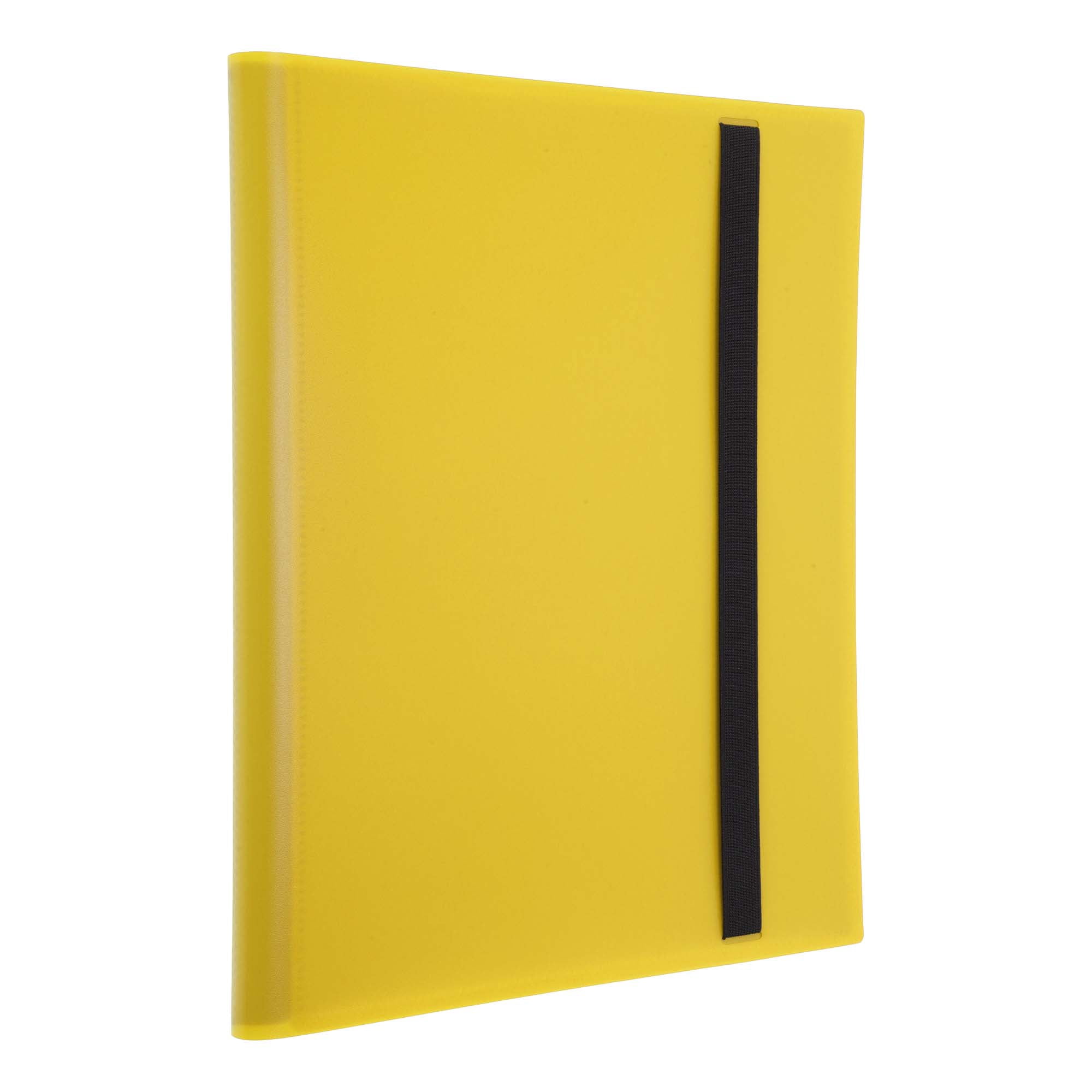 Unique Bargains Card Binder with 9 Pockets and 20 Pages ["Yellow"]