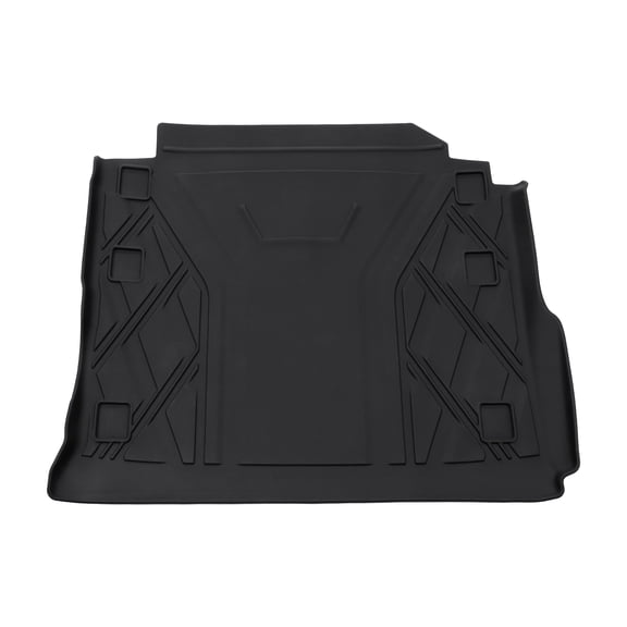 Unique Bargains Cargo Liner Trunk Mat Trunk Cargo Luggage Boot Tray Mat for Jeep Wrangler JL 5 Seats with Speakers Models 2018-2024 Black TPE 1 Pc Flat Face