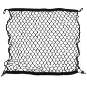 Unique Bargains Cargo Net Luggage Car Trunk ATV Storage Grid Net Equipment Black 100cm x 100cm