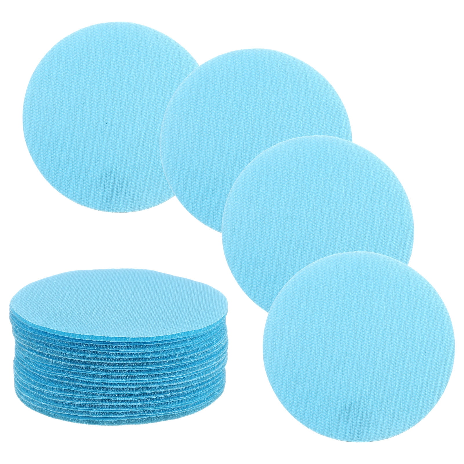 Unique Bargains Carpet Spot Markers Non-Slip Rubber Agility Markers Carpet Blue