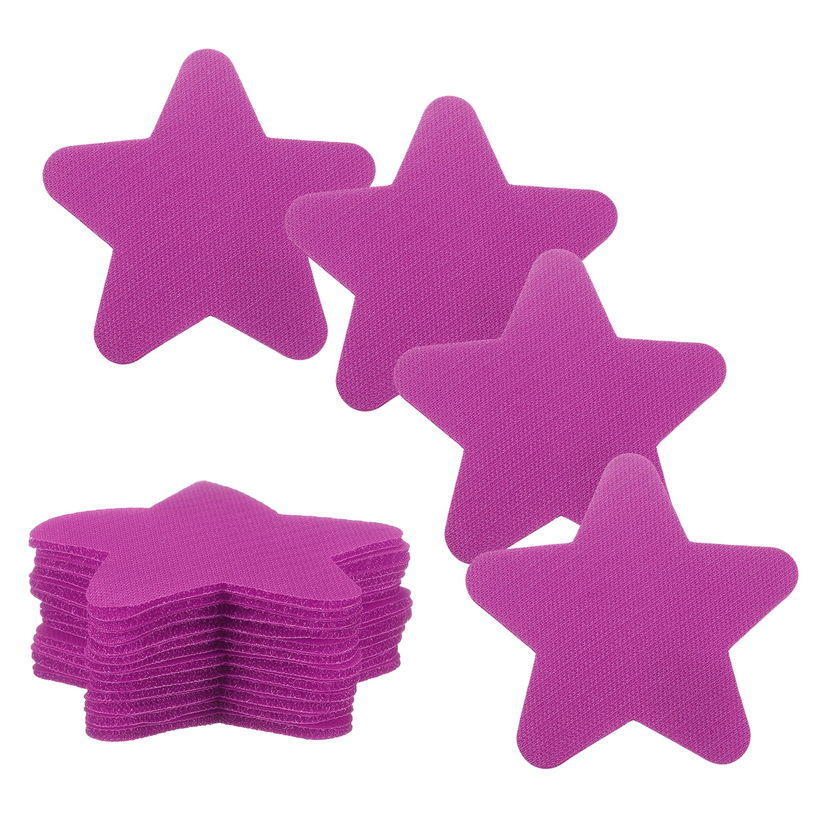 Unique Bargains Carpet Spot Markers Non-Slip Rubber Markers Classroom Pink