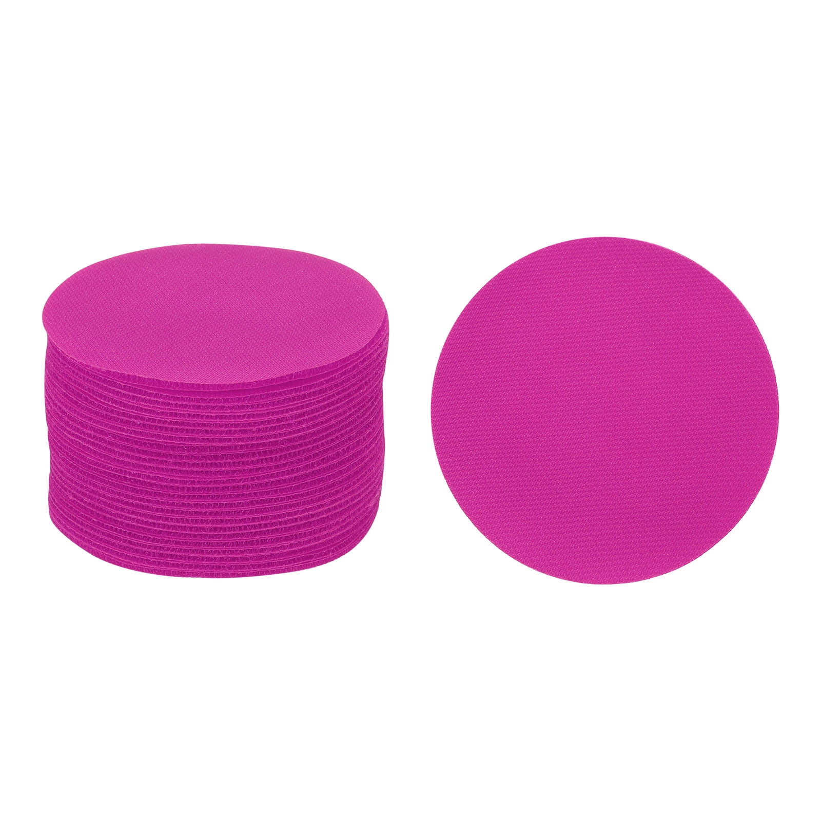 Unique Bargains Carpet Spot Markers for Classroom Carpet Teacher Supplies Rose Red