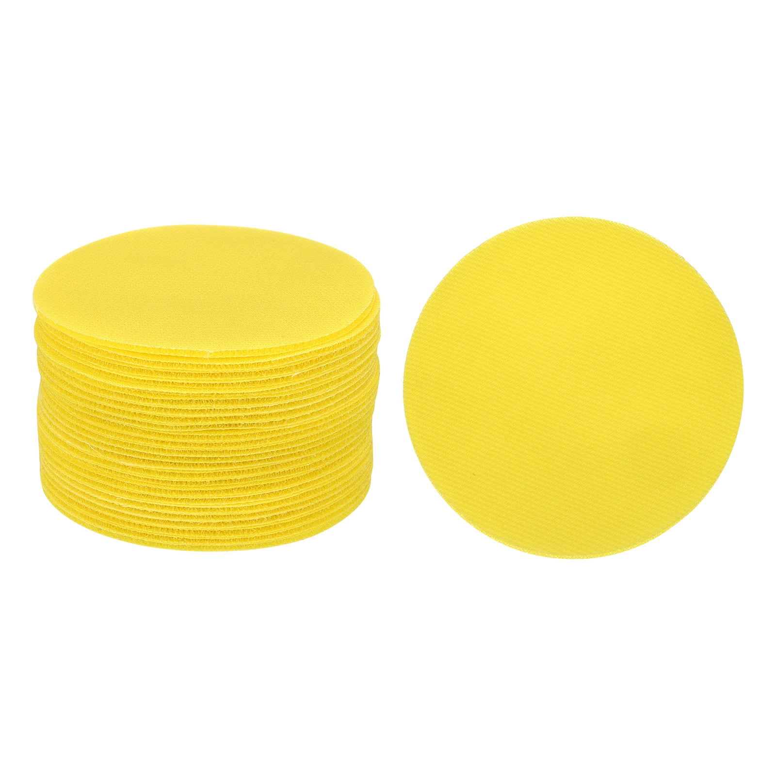 Unique Bargains Carpet Spot Markers for Classroom Carpet Teacher Supplies Yellow