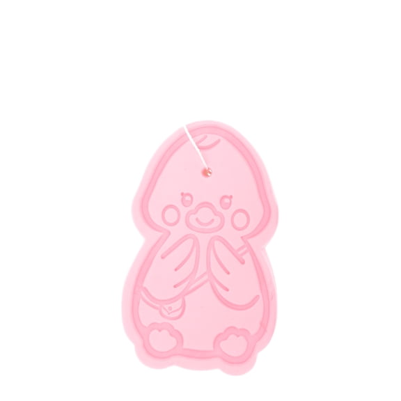 Unique Bargains Cartoon Bath Brush Body Scrubber for Shower 4.53"x2.76"x1.1" Pink