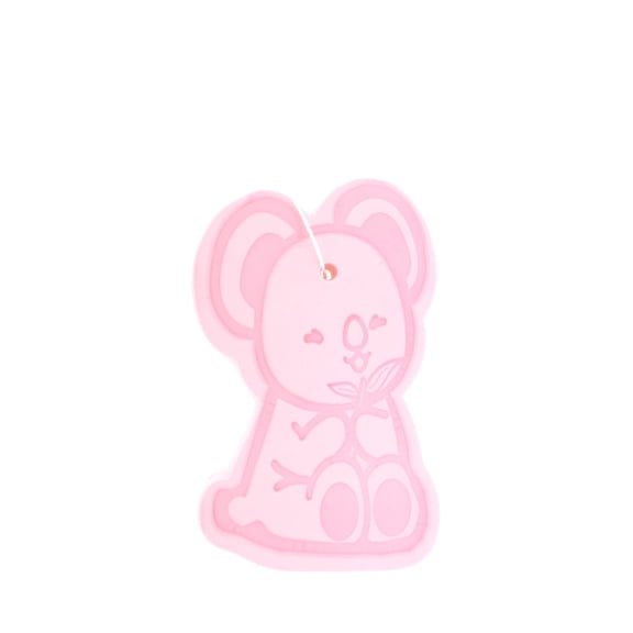 Unique Bargains Cartoon Bath Shower Brush 4.53"x2.76"x1.1" 1 Pc Pink