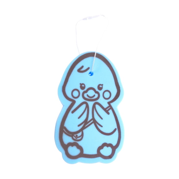 Unique Bargains Cartoon Bath Sponge Brush 4.53"x2.76"x1.1" Blue