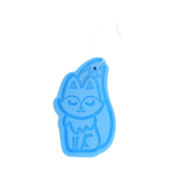 Unique Bargains Cartoon Bath Sponge for Shower 4.33"x2.56"x0.79" Blue