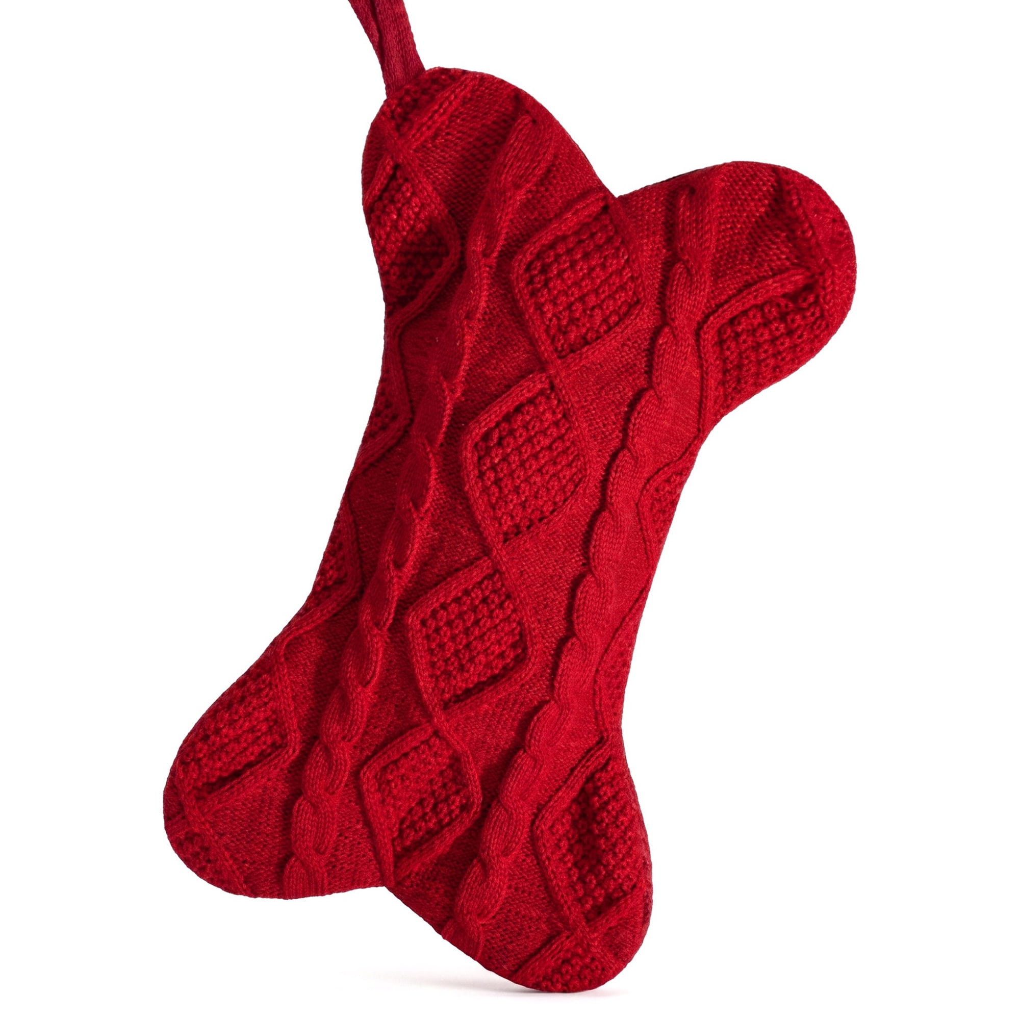 Unique Bargains Cartoon Christmas Stockings Luxury Tiered Mantel Accents Red 17"