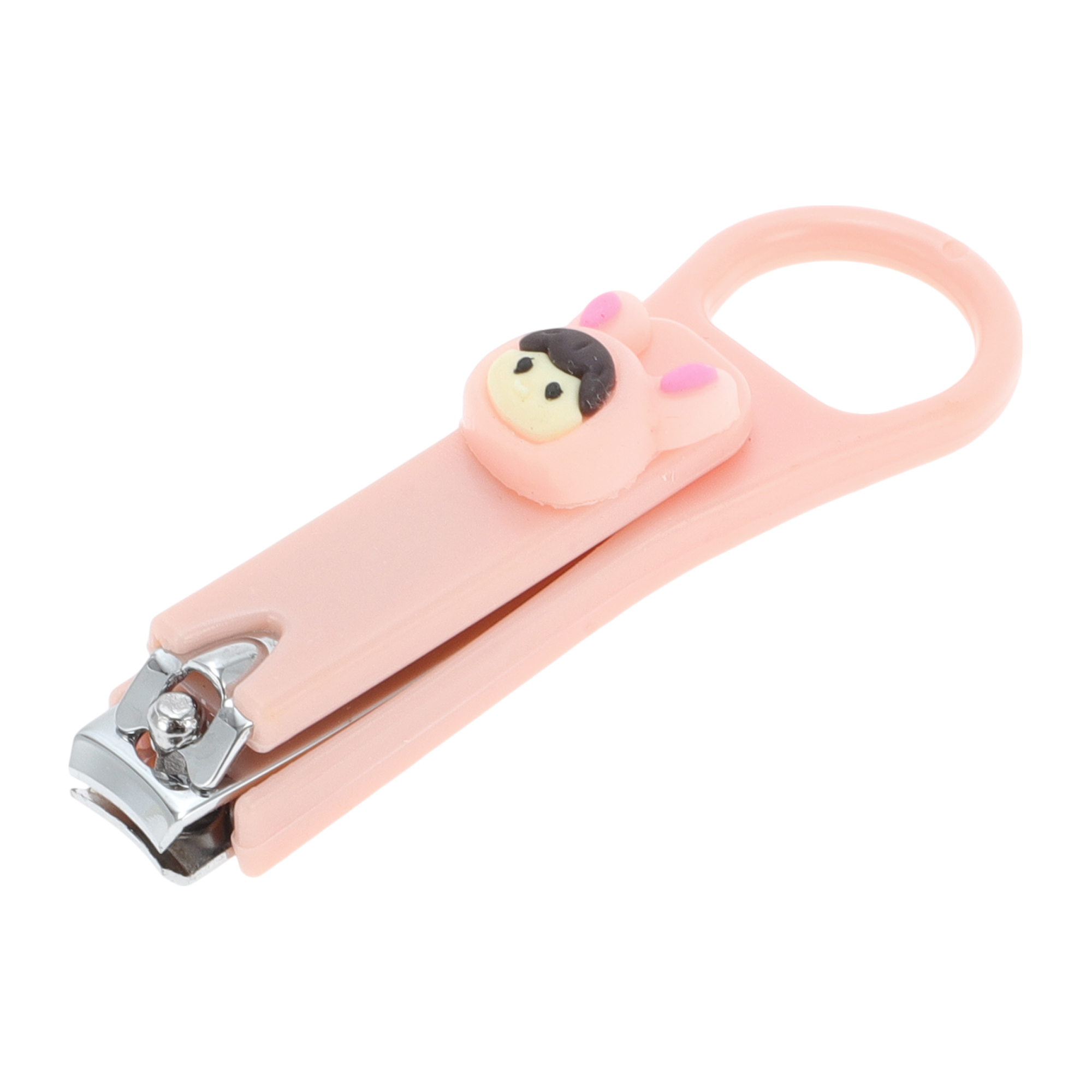 Unique Bargains Cartoon Girls Nail Clipper for Women and Men Pink Nail Clipper 1 Pc