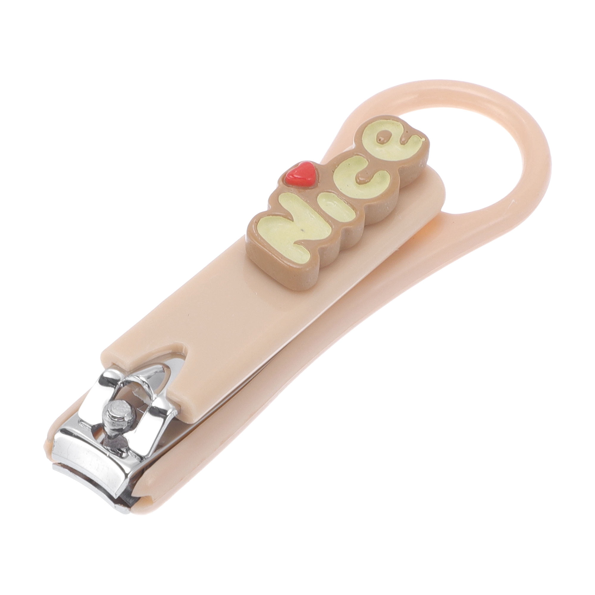 Unique Bargains Cartoon Pattern Nail Clippers 3.15"x0.98" 1 Pc Khaki