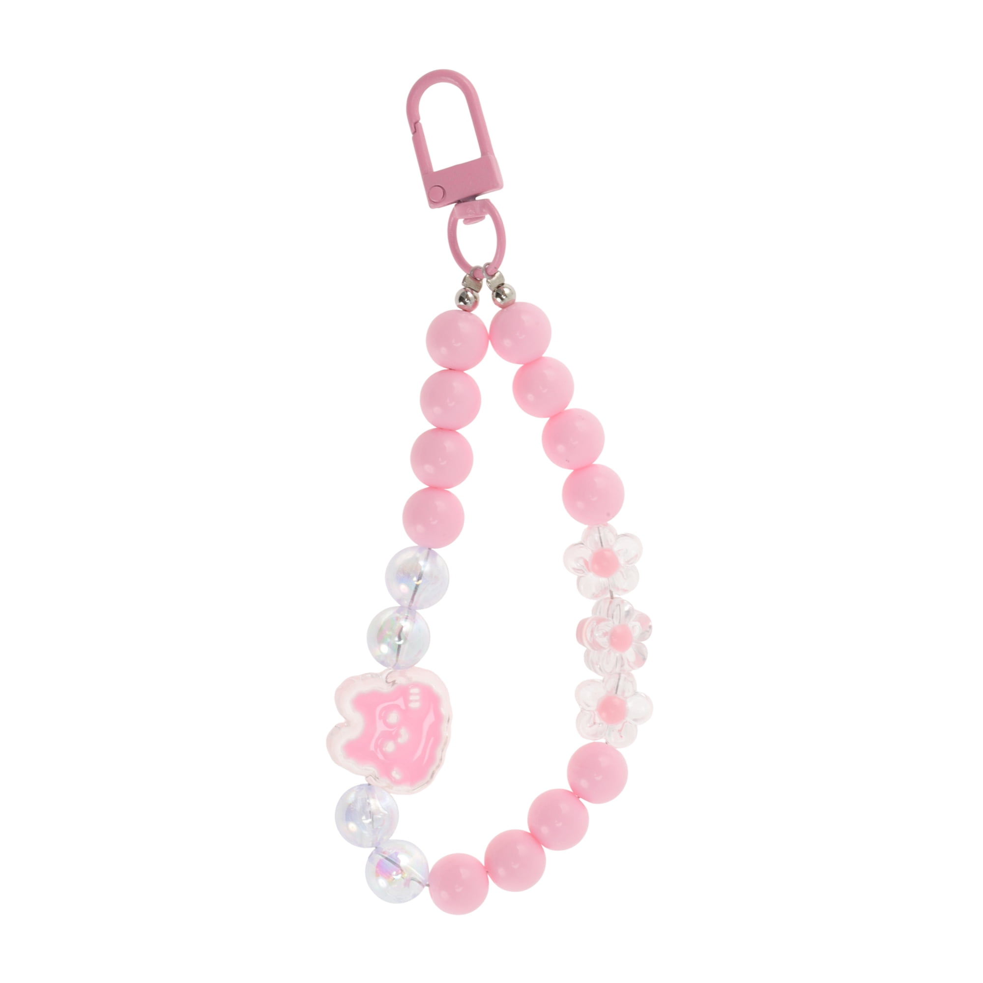 Unique Bargains Cartoon Rabbit Phone Charm 1Pc Pink