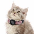 thumbnail image 1 of Unique Bargains Cat Collar for Airtag Adjustable Cat Locator Collar Designed for Air Tag Lightweight Scratch Resistant for Cats Kitten Pink 1 Pc, 1 of 3