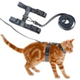 thumbnail image 1 of Unique Bargains Cat Harness and Leash Set Escape Proof for Cats Gray, 1 of 7