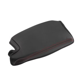 Unique Bargains Center Console Armrest Cover for Jaguar F-PACE FPACE 17-20 for Jaguar F-PACE FPACE/XF 2017-2020, black, Console Lid Cover Pad Protector, Glossy, Armrest Protection