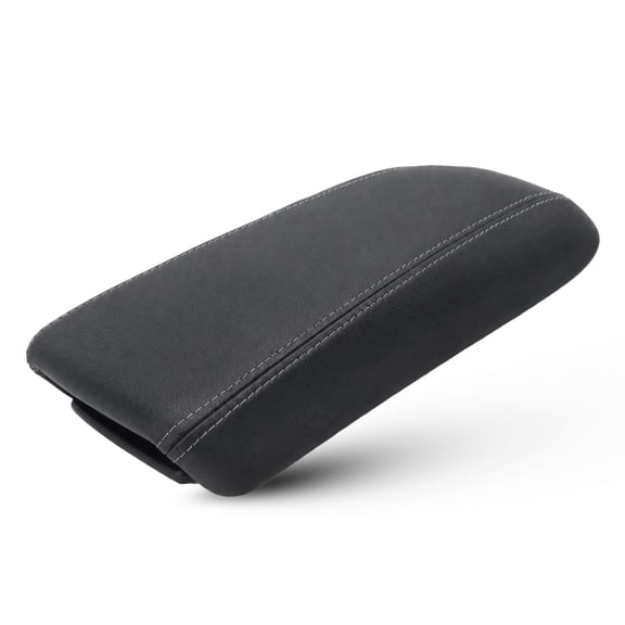 Unique Bargains Center Console Armrest Cover Leather Car Armrest Lid Protector Trim Anti-Scratch Comfort Arm Rest Pad Fit for Chrysler 200 2015-2019
