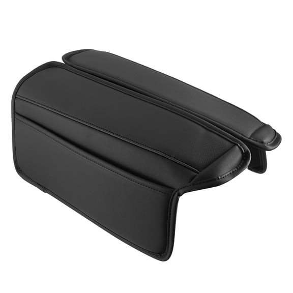 Unique Bargains 2 Pcs Center Console Armrest Cushion Soft Pad Arm Rest Cover Black for Nissan Rogue 2021-2023