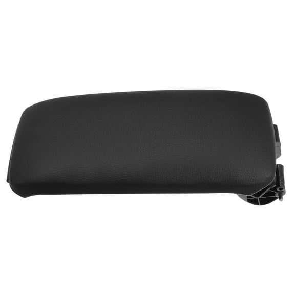 Unique Bargains Center Console Cover Lid 8P0864245P for Audi A3 2003-2012 Armrest Cover Pad Faux Leather Black