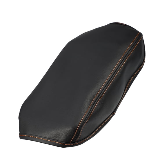 Unique Bargains Center Console Cover Pad Waterproof Armrest Cover Protector for Subaru Forester 2019-2023 Faux Leather Orange
