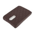 thumbnail image 1 of Unique Bargains Center Console Cushion Pad 12.59"x8.66" Center Console Cover Armrest Seat Box Cover PU Leather Coffee, 1 of 6