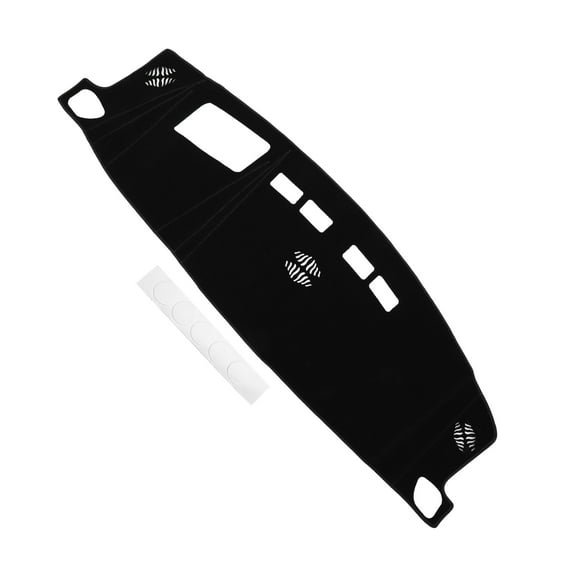 Unique Bargains Dashboard Cover for Chevrolet Suburban/for Chevrolet Tahoe/for GMC for Yukon 2021-2023 Non-Slip Dash Cover Mat Polyester Silicone Black