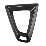 Unique Bargains Center Console Gear Shift Panel Shifter Bezel Cover Cap for BMW F80 2014-2019 for BMW F82 2014-2019 Gear Shift Frame Black Carbon Fiber Color Plastic