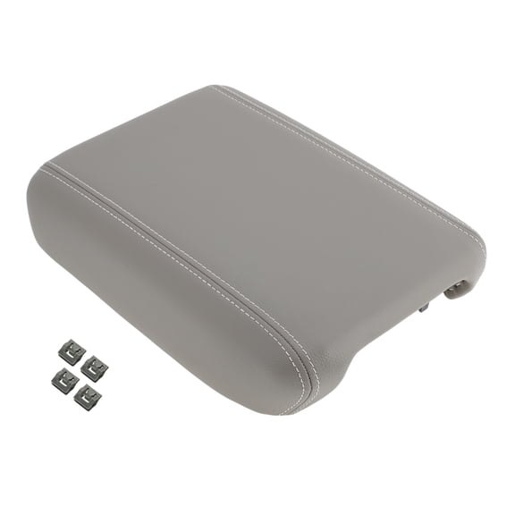Unique Bargains Center Console Lid for Chevrolet Traverse for GMC Acadia Front Floor Console Armrest Middle Console Cover Armrest Lid Replacement No.925-084/22905370 for Buick Enclave Gray