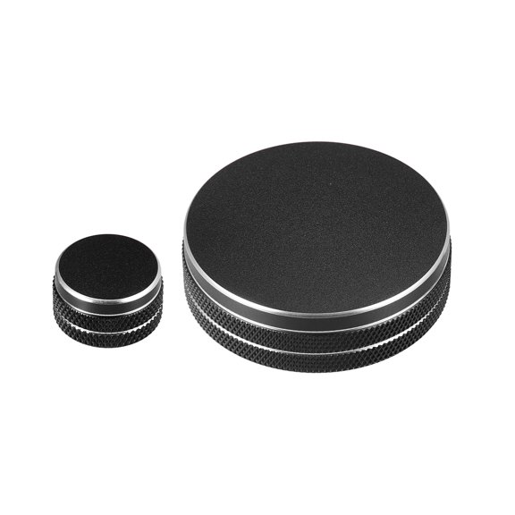 Unique Bargains Center Console Multimedia Control Button Cover for Cadillac CT6 XT4 XT5 XT6 2019 2020 Black (Set of 2)
