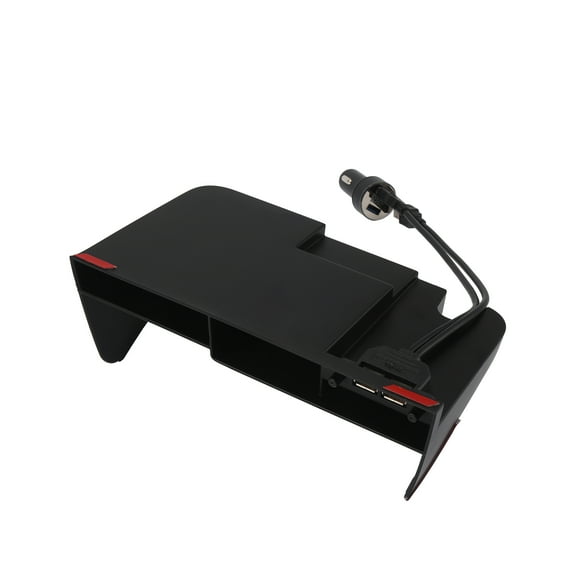 Unique Bargains Center Console Organizer Tray Shelf Non Slip Secondary Storage Box for Toyota RAV4 19-21