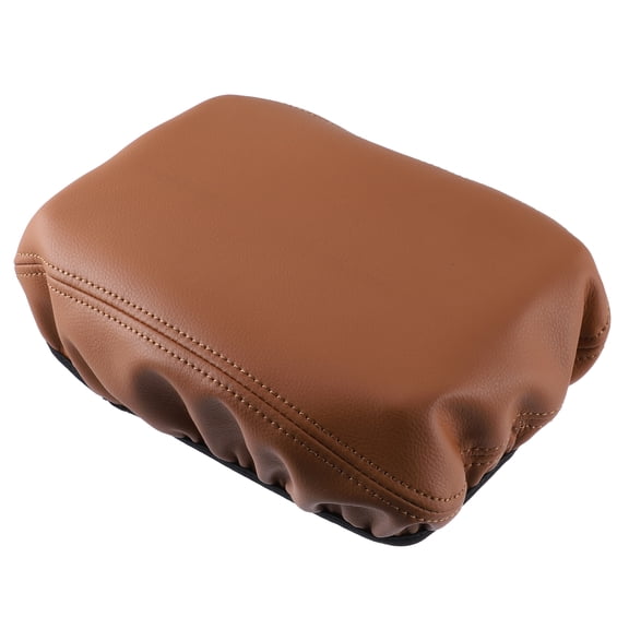 Unique Bargains Center Console Pad Waterproof Armrest Seat Box Cover Protector Brown for Subaru Outback Legacy 2020-2023