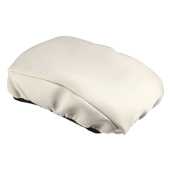 Unique Bargains Center Console Seat Armrest Cover Car Inner for Ford Fusion 2013-2019 Neoprene Fabric Beige